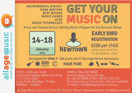 Poster Design by dpsd07042 for All Age Music | Design #1216629