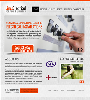 Clean, Corporate redesign of existing website | Diseño Web por webwinner