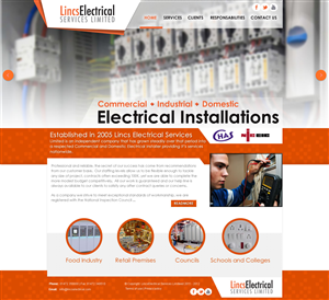 Clean, Corporate redesign of existing website | Diseño Web por TechWise