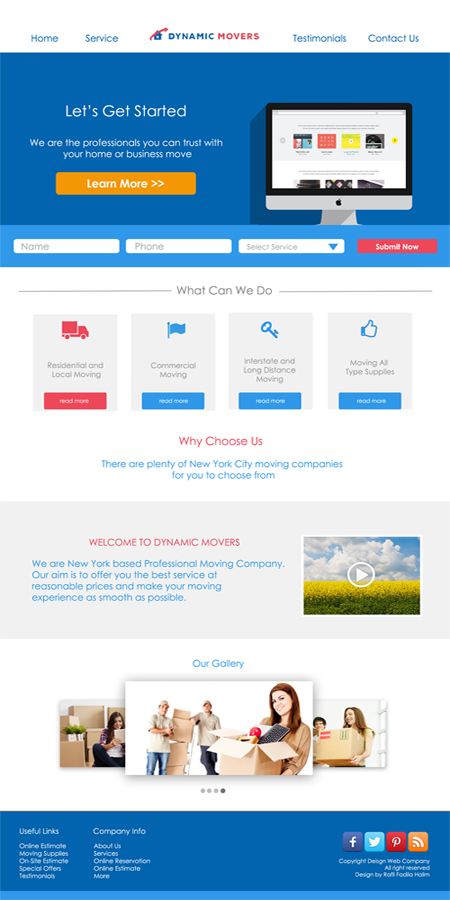 Web Design by rafliraflu for this project | Design #4413411