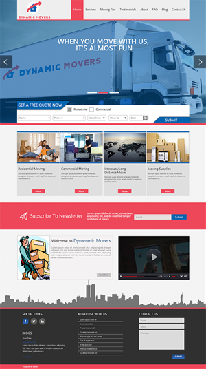 Web Design by iLibart for this project | Design #4350760