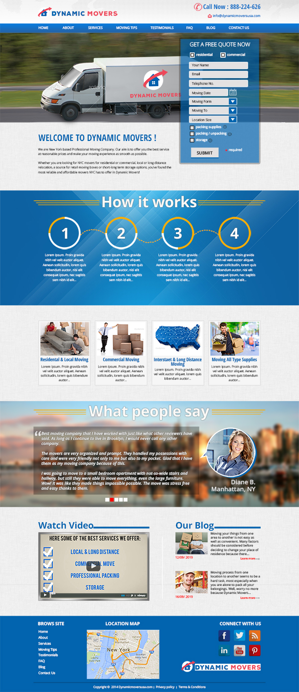 Web Design by Tanvir for this project | Design #4347203