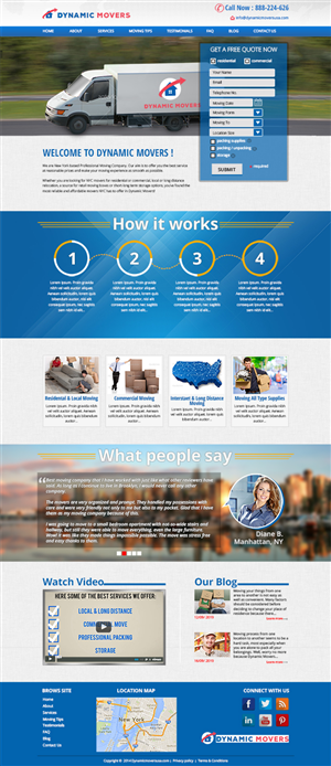 Web Design by Tanvir for this project | Design #4347203