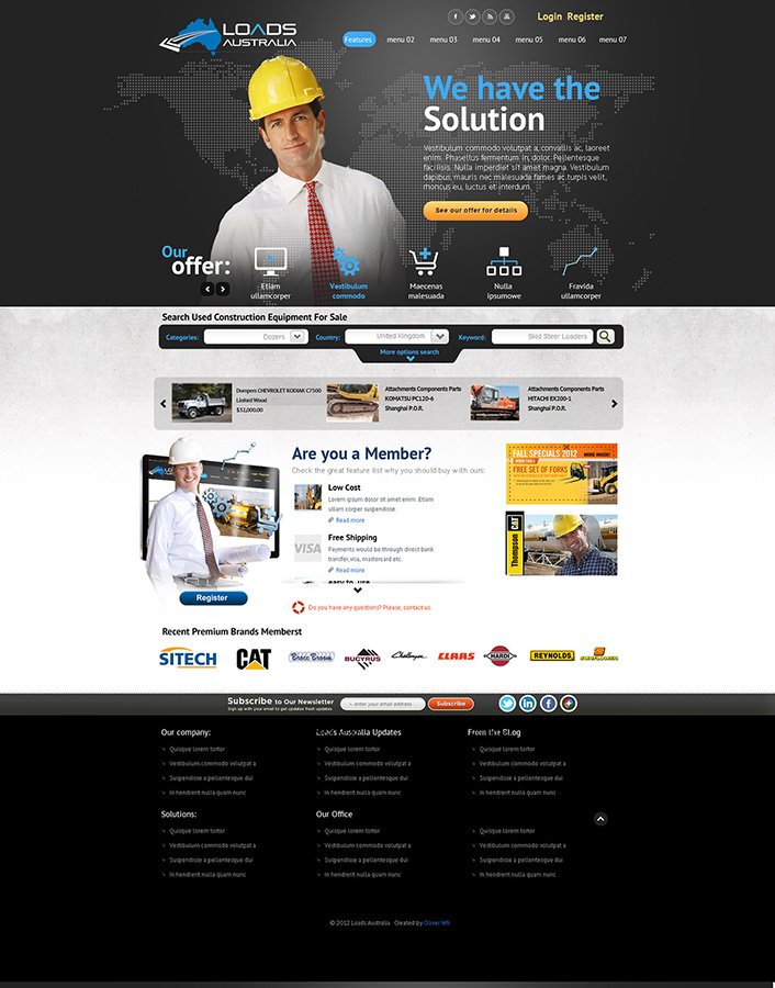 Web Design by OliverWangho for this project | Design #1231328