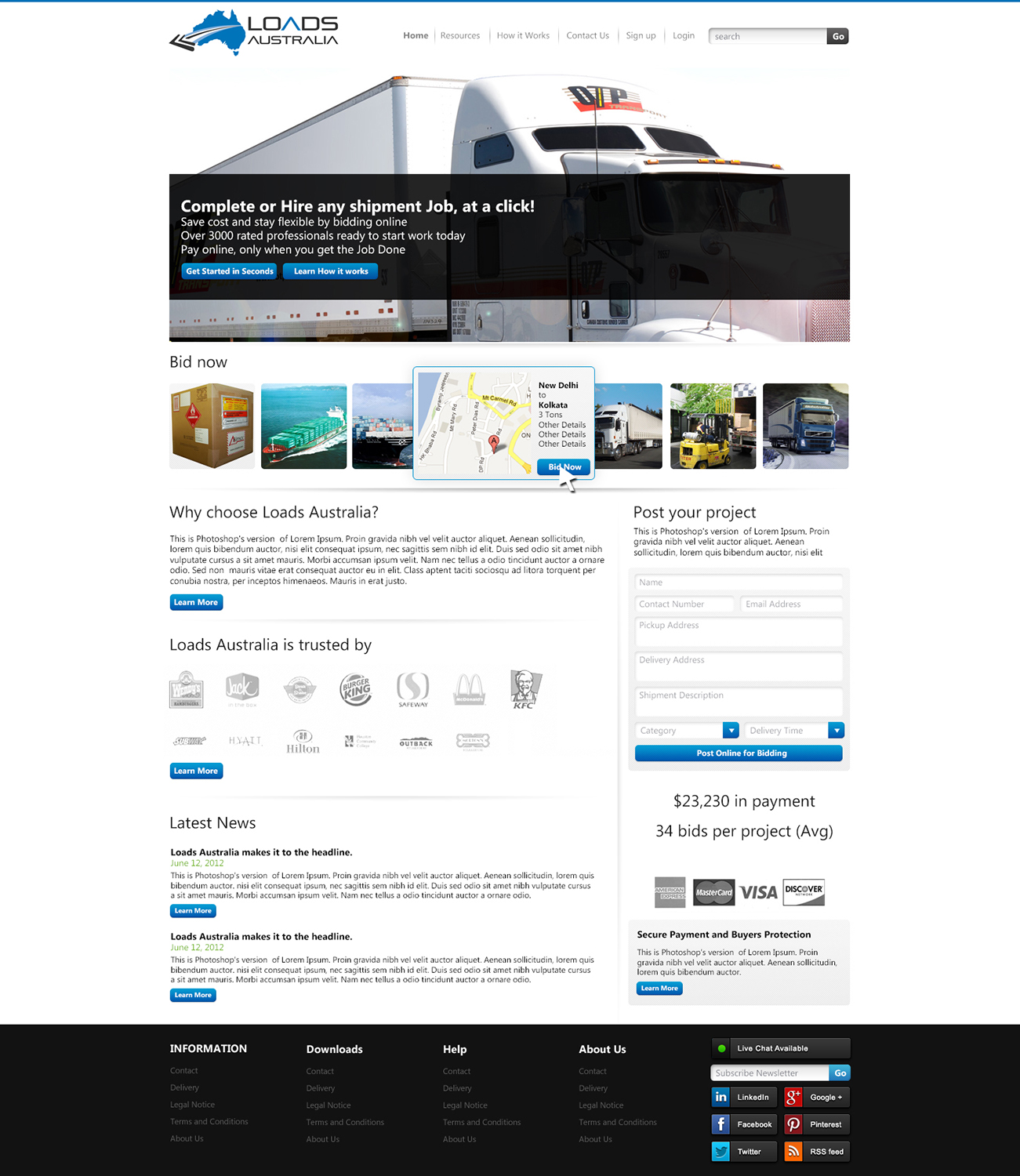 Web Design by WirePaper for this project | Design #1240614