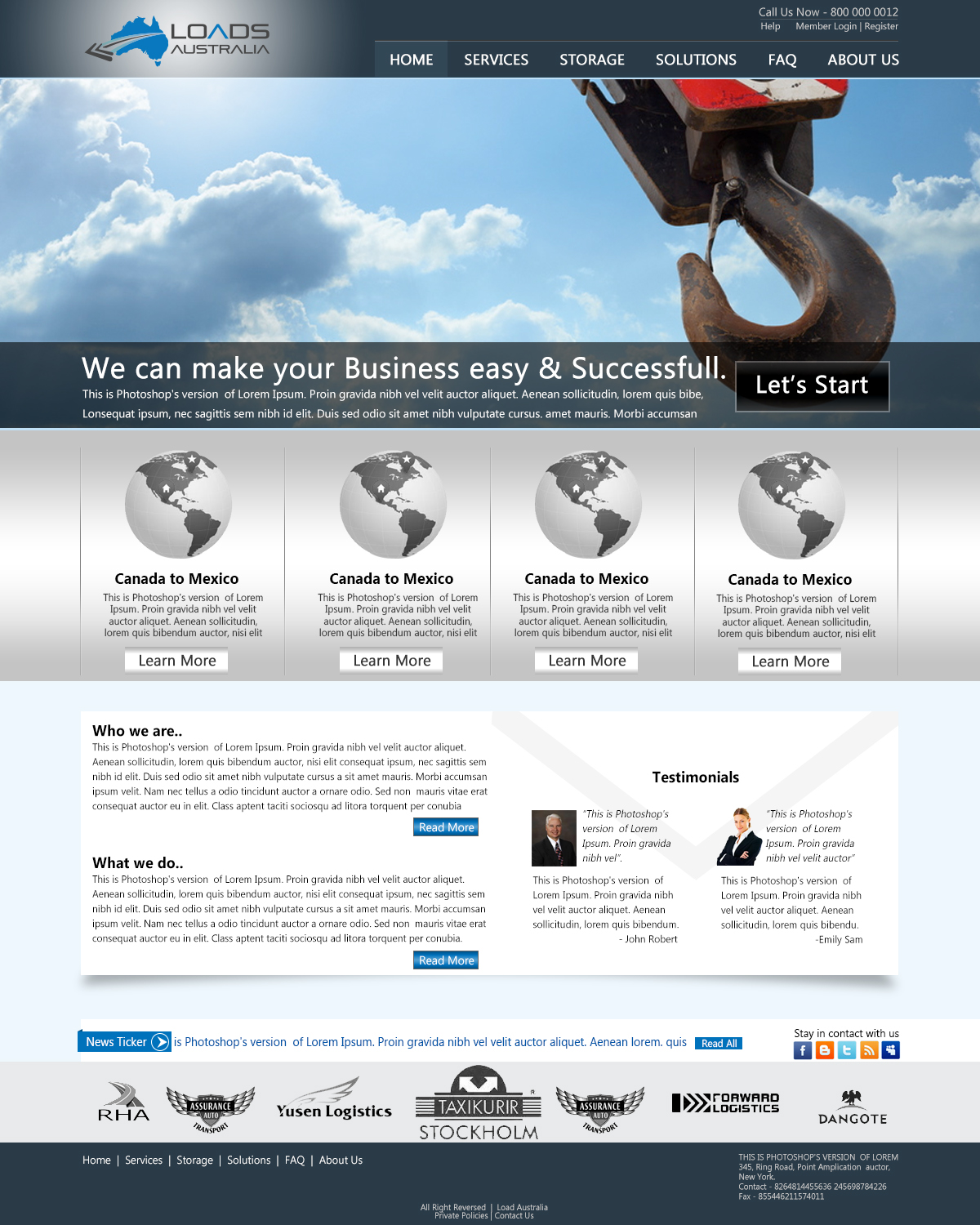 Web Design by WirePaper for this project | Design #1241329