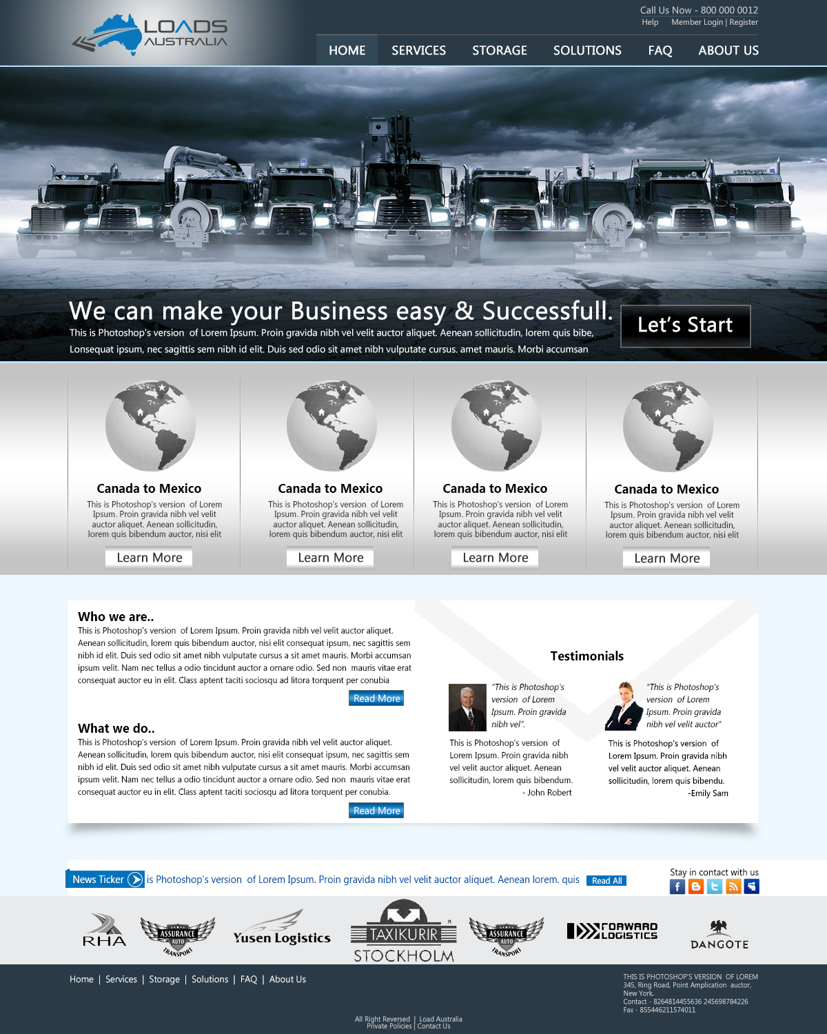 Web Design by WirePaper for this project | Design #1242446