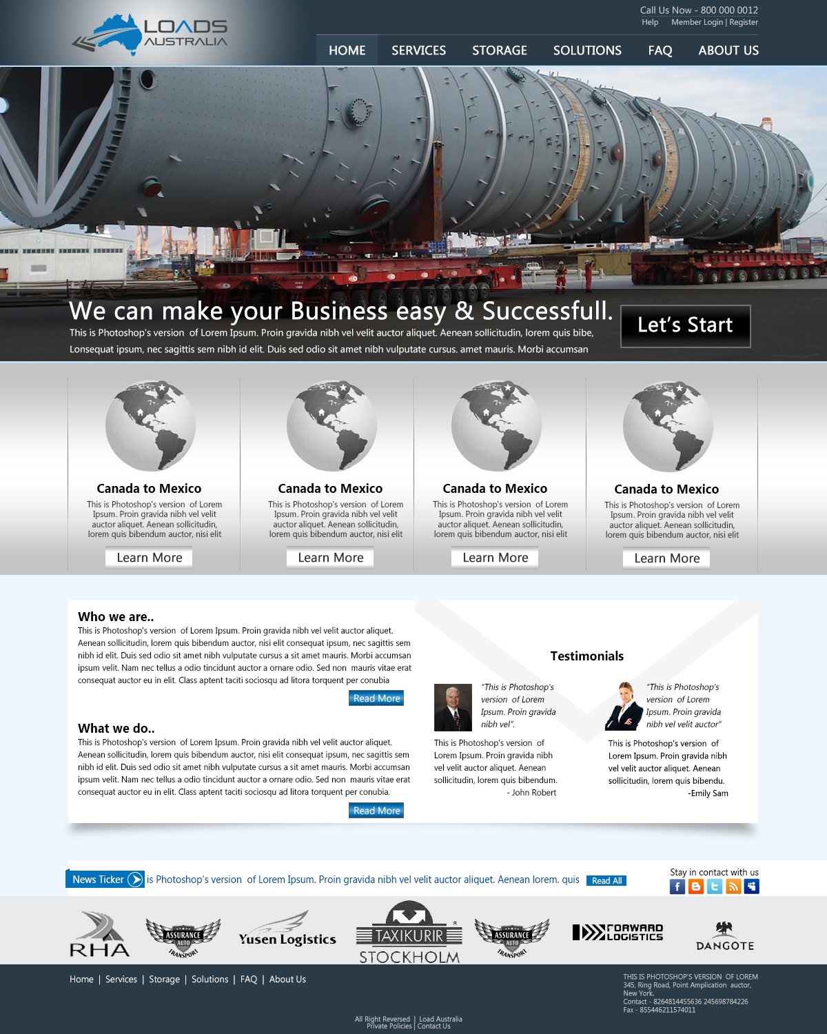 Web Design by WirePaper for this project | Design #1246733