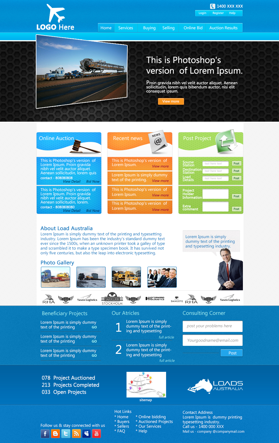 Web Design by WirePaper for this project | Design #1370569