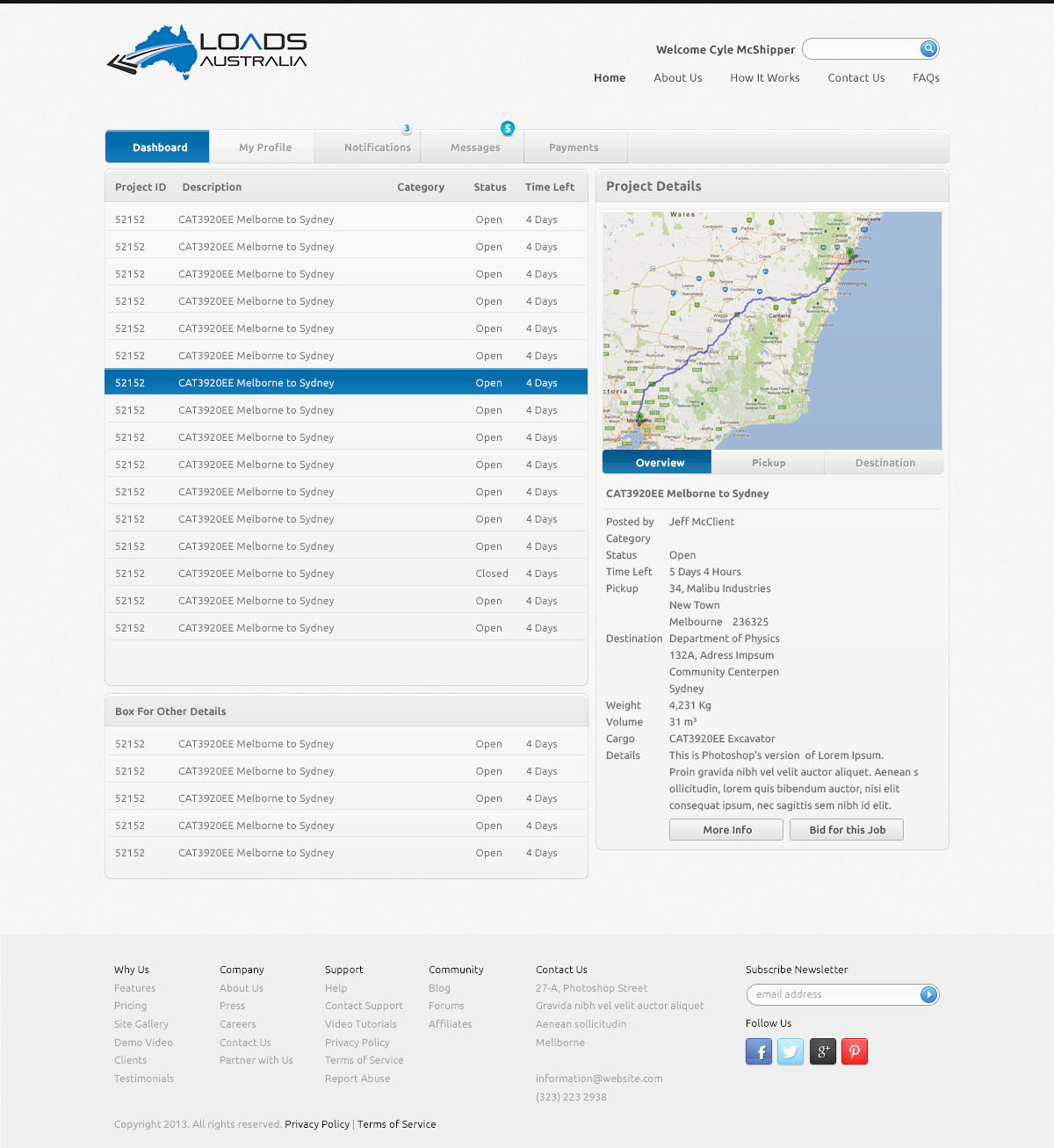 Web Design by WirePaper for this project | Design #1416308