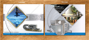 Brochure Design by Sbss for Custom Steel Ltd. | Design: #1297795
