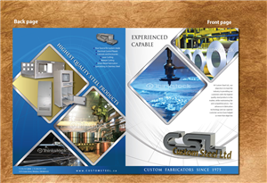 Brochure Design by Sbss for Custom Steel Ltd. | Design: #1297823