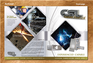 Brochure Design by Sbss for Custom Steel Ltd. | Design: #1396618