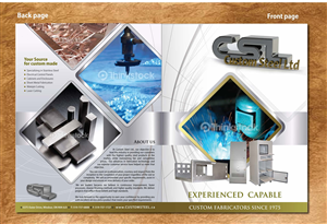 Brochure Design by Sbss for Custom Steel Ltd. | Design: #1399302