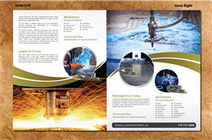 Brochure Design by Sbss for Custom Steel Ltd. | Design: #1411313