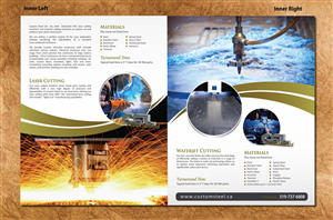 Brochure Design by Sbss for Custom Steel Ltd. | Design: #1412097