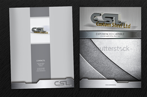 Brochure Design by Svetlin Angelov for Custom Steel Ltd. | Design: #1409805