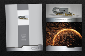 Brochure Design by Svetlin Angelov for Custom Steel Ltd. | Design: #1409807
