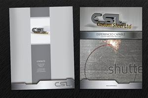 Brochure Design by Svetlin Angelov for Custom Steel Ltd. | Design: #1409808