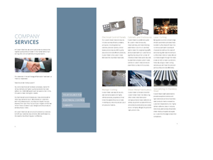 Brochure Design by JessicaD for Custom Steel Ltd. | Design: #1298713