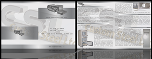 Diseño de Brochure por Katastrophik Design para Custom Steel Ltd. | Diseño #1290989