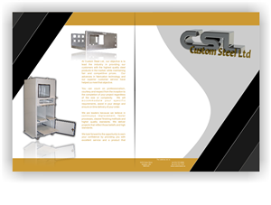 Brochure Design by pirlo for Custom Steel Ltd. | Design: #1299692