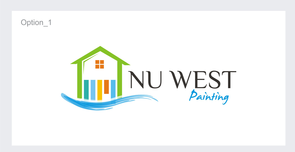 Design de Logo par ESolz Technologies pour NU WEST Painting | Design #4258483
