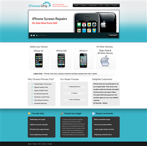 Web Design by LFS Designs for this project | Design #181922