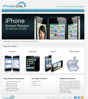 Web Design by rajeshcool88 for this project | Design: #181509