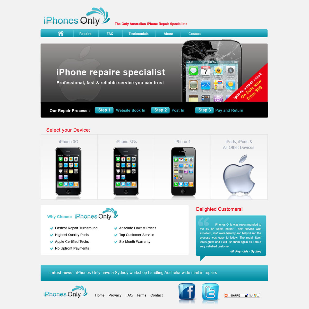 Web Design by fanykoh for this project | Design #179334