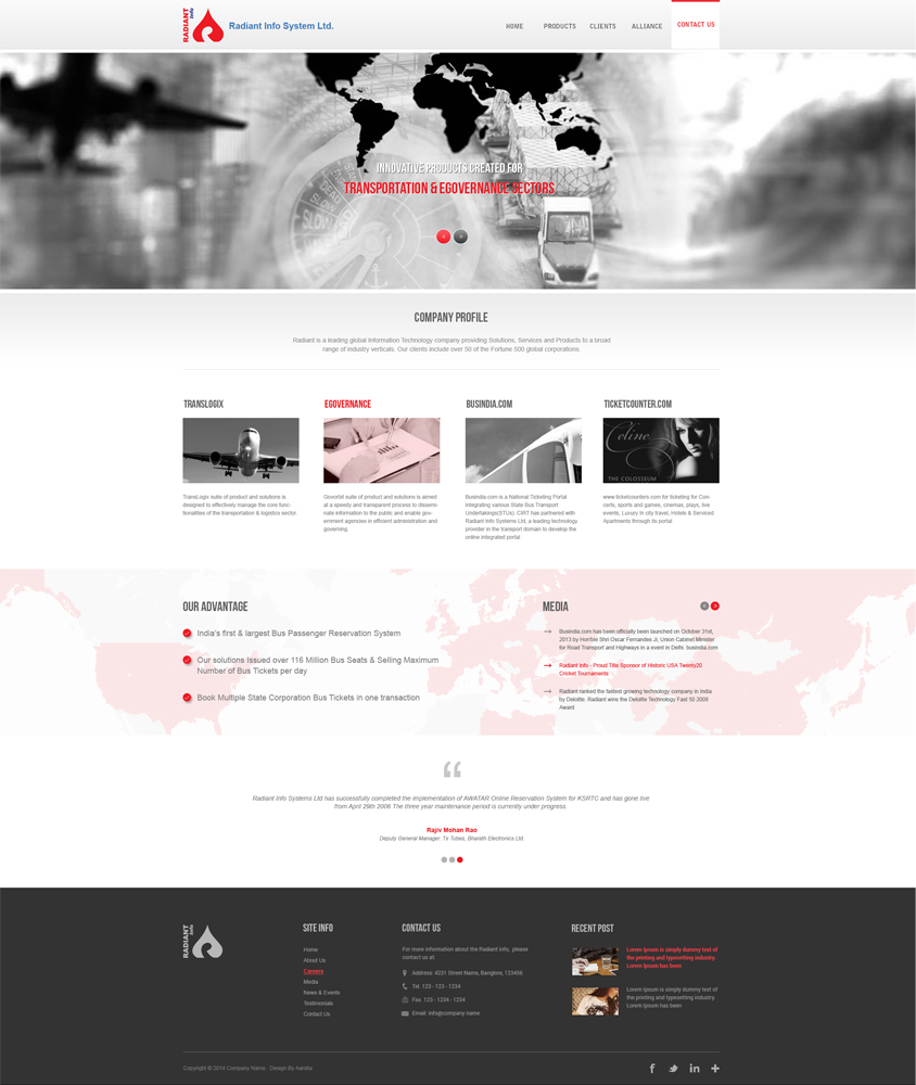 Web Design by aarsita for this project | Design #4265118
