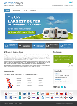 Web-Design von Chikki für dieses Projekt | Design: #4274619
