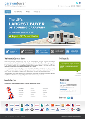 Web-Design von Chikki für dieses Projekt | Design: #4274623