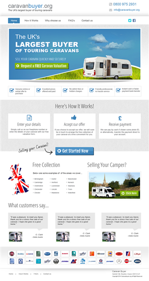 Web Design by Chikki for this project | Design: #4298349