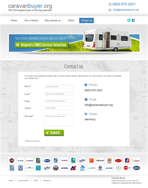 Web-Design von Chikki für dieses Projekt | Design: #4310836