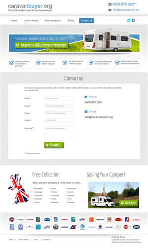 Web-Design von Chikki für dieses Projekt | Design: #4328792