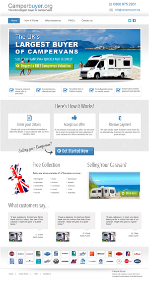 Web-Design von Chikki für dieses Projekt | Design: #4341885