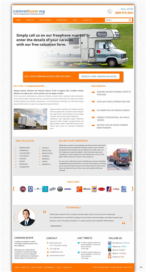 Web Design by pb for this project | Design: #4282635