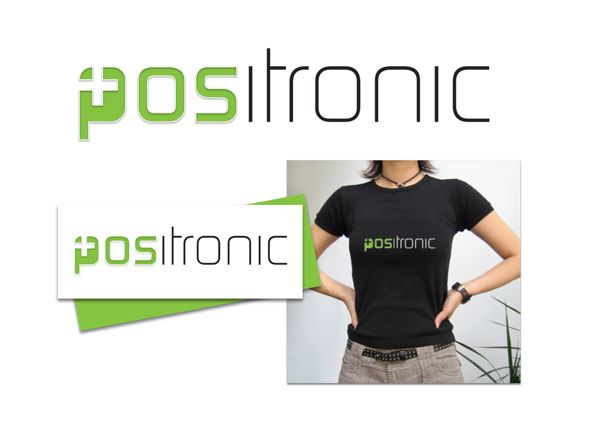 Logo Design by Halfull Media for Positronic | Design #1232837