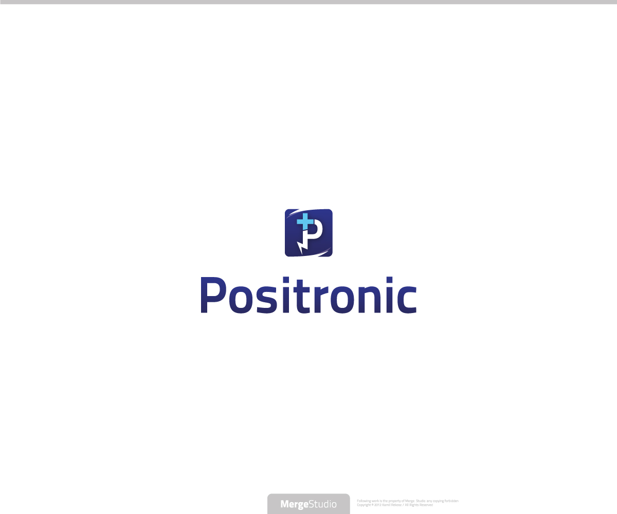 Logo Design by MergeStudio for Positronic | Design #1241490