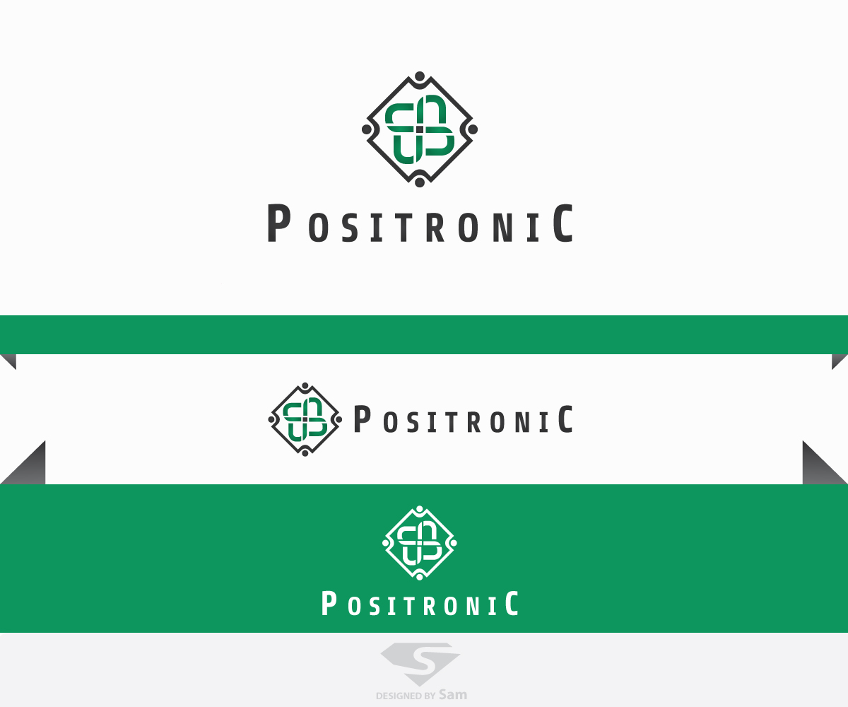Logo-Design von Sam für Positronic | Design #1207716