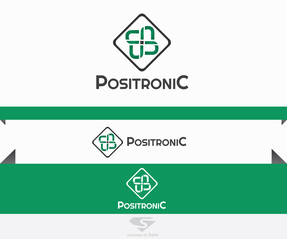 Logo Design by Sam for Positronic | Design #1208853