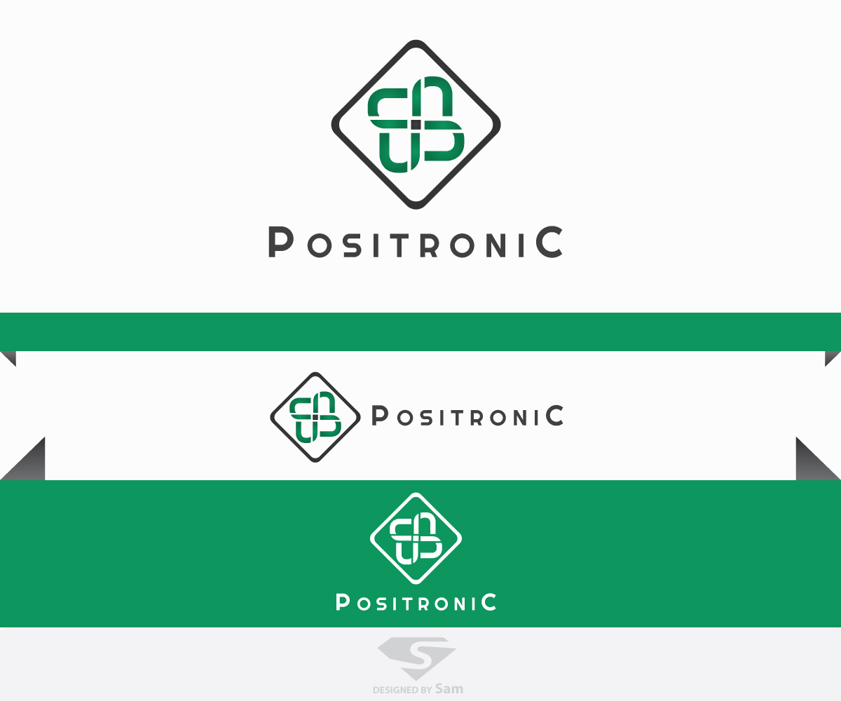 Logo Design by Sam for Positronic | Design #1208856