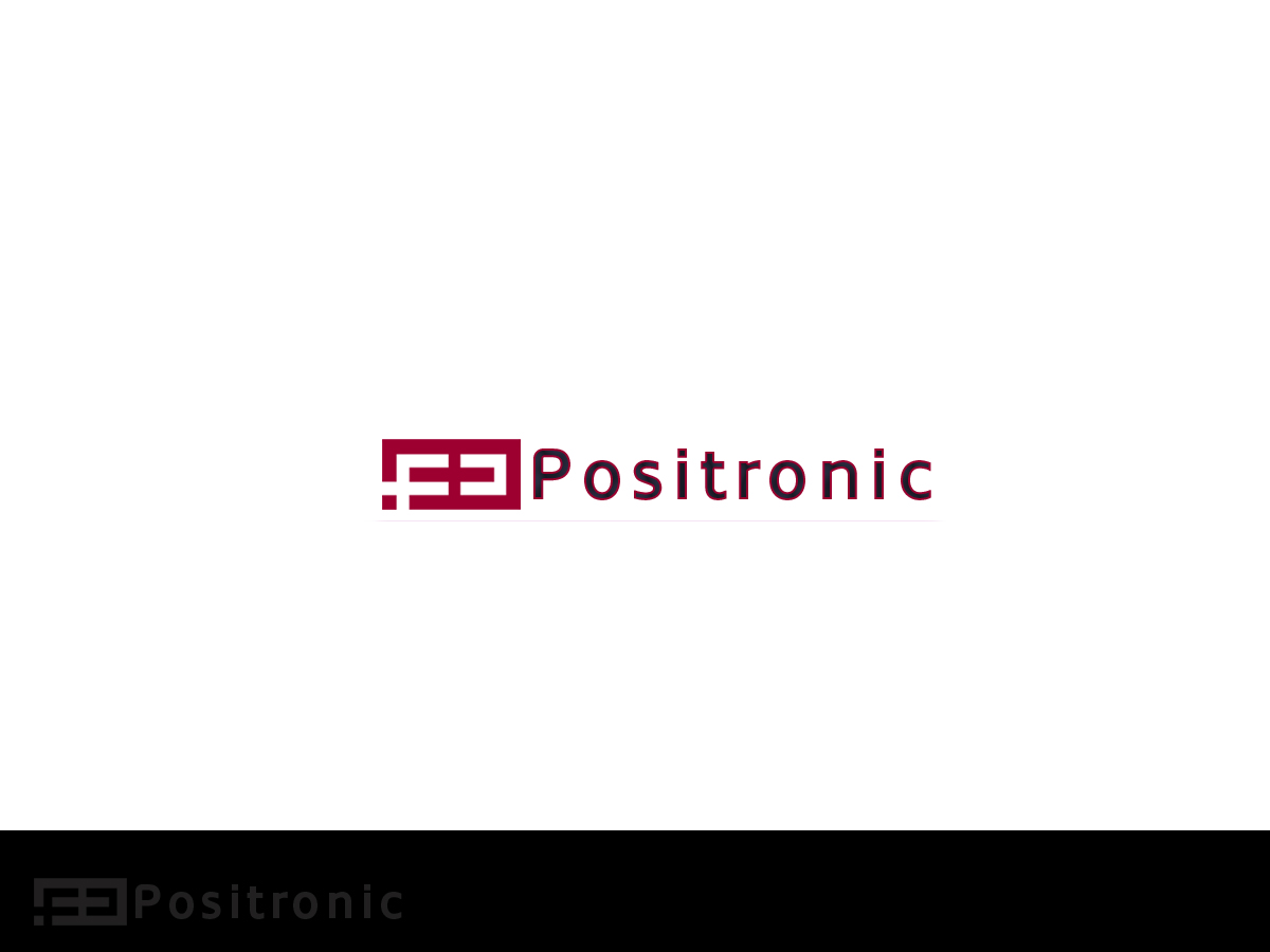 Logo Design by MT Design for Positronic | Design #1217700