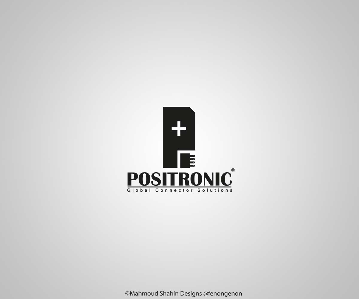 Diseño de Logo por Mahmoud Shahin para Positronic | Diseño #1211807