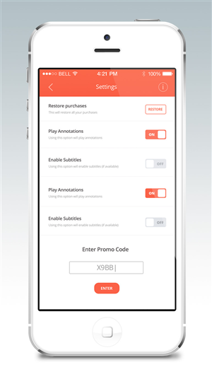 App Design by eMango for this project | Design: #4289540