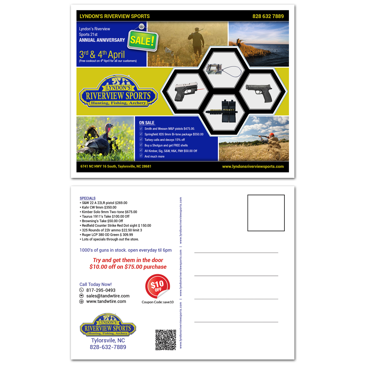 Postcard Design by VEGA-Designs for this project | Design #5679204