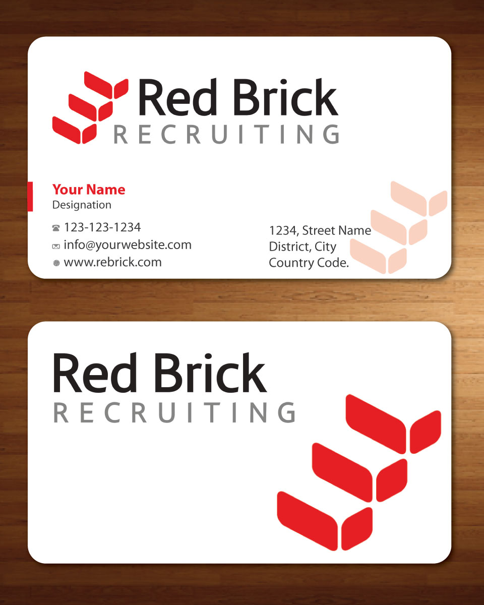 Business Card Design by Sbss for Footprints Recruiting, inc. | Design #1213912
