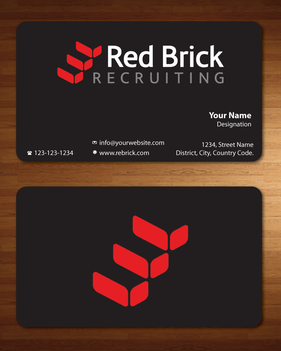 Business Card Design by Sbss for Footprints Recruiting, inc. | Design #1213913