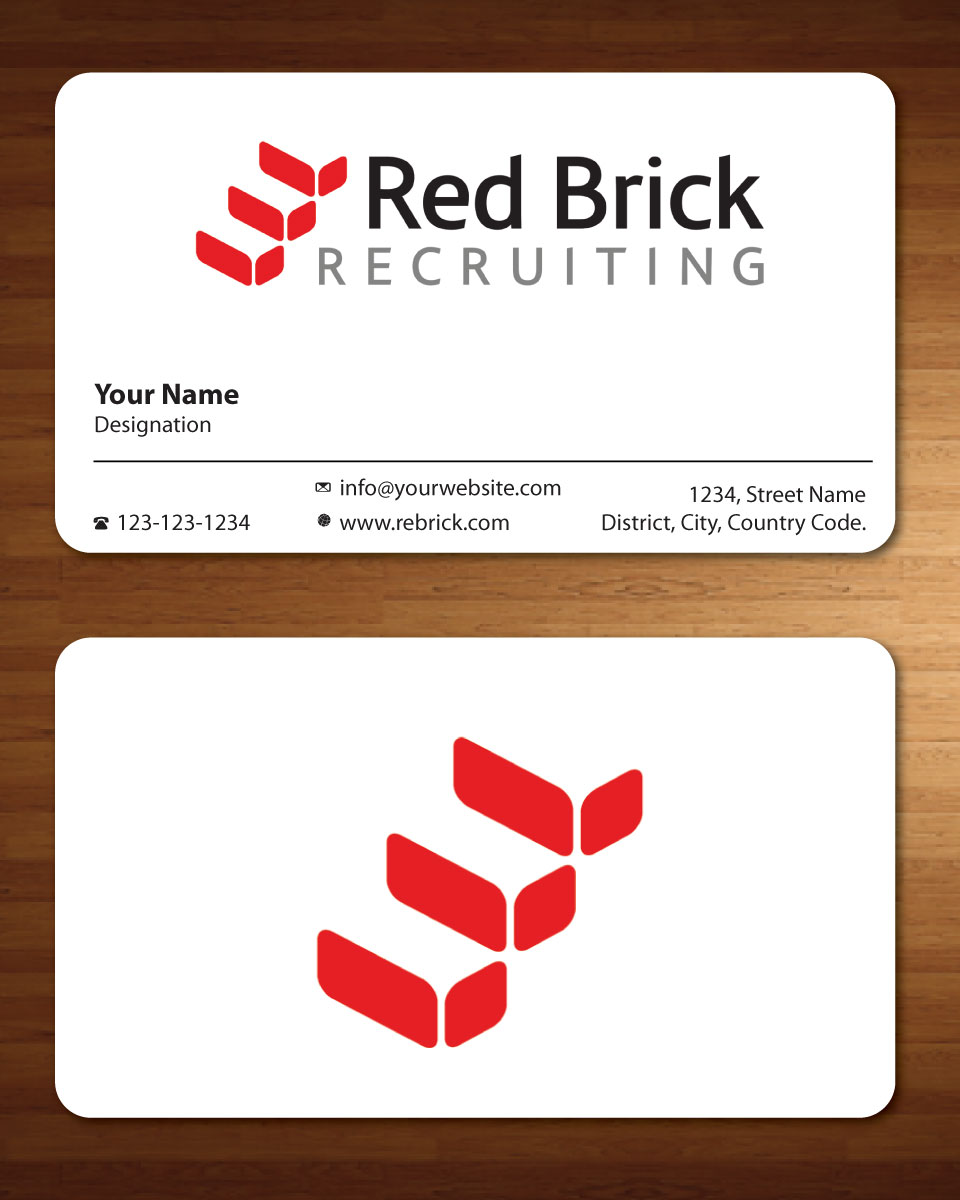 Business Card Design by Sbss for Footprints Recruiting, inc. | Design #1213916